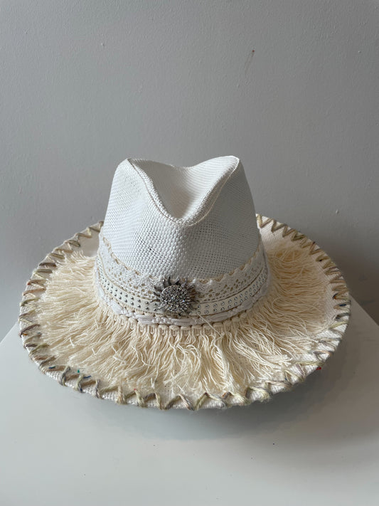 Panama hat white